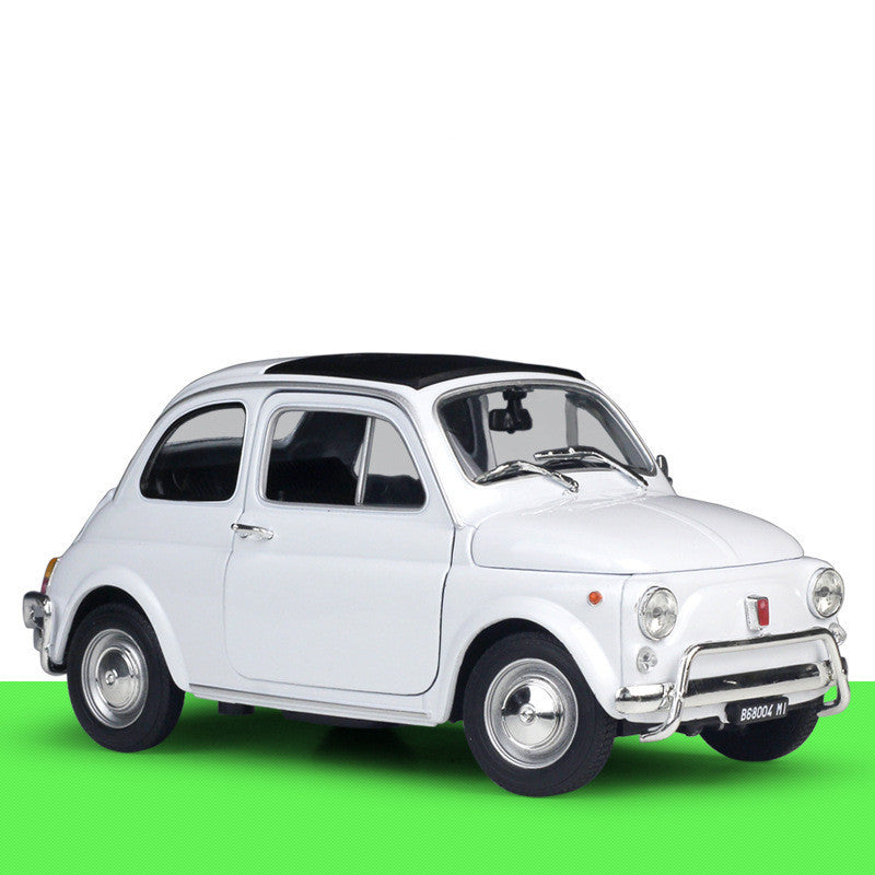 Realistic FIAT 500L Scale Model Classic Sports Car