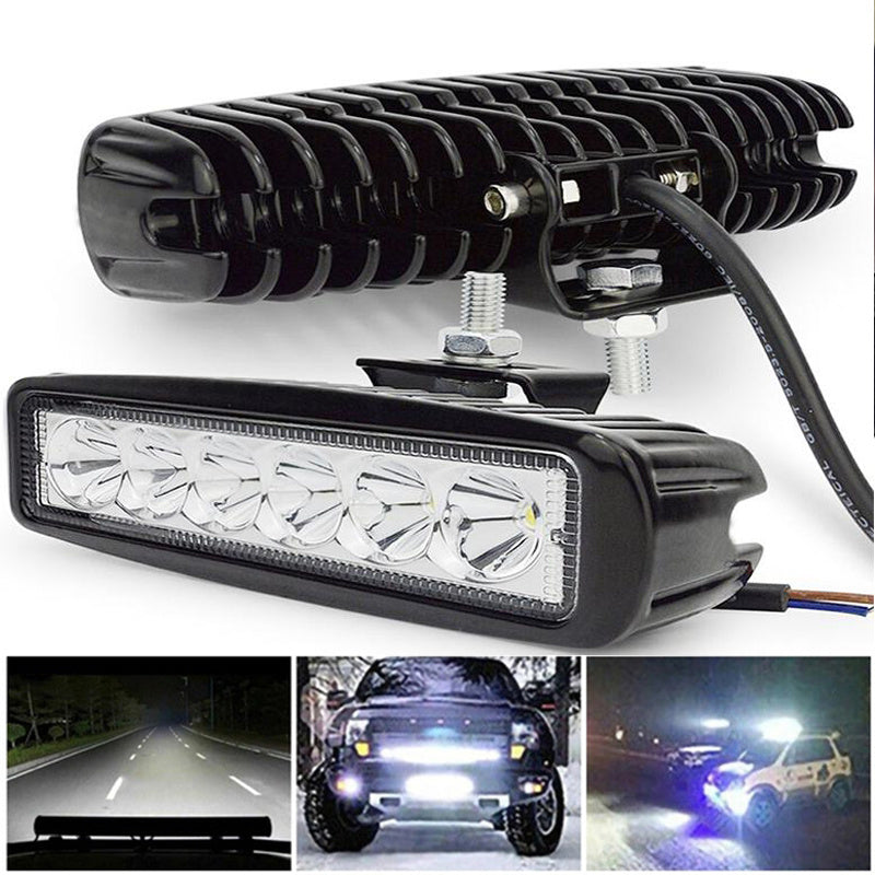 High Power 18W LED Spotlight for Automobile - White Light