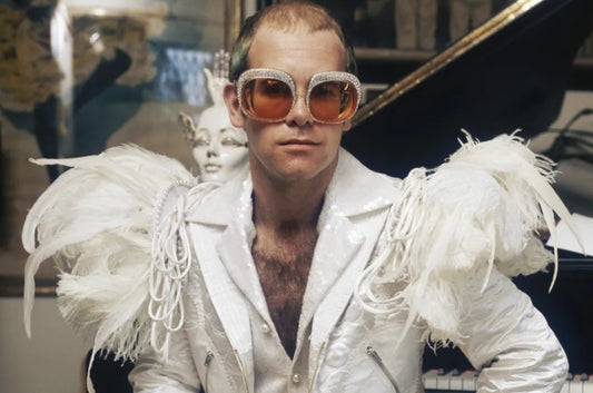 Exploring the Iconic Fashion of Young Elton John