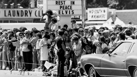 A Star-Studded Farewell: Celebrities at Elvis Presley's Funeral