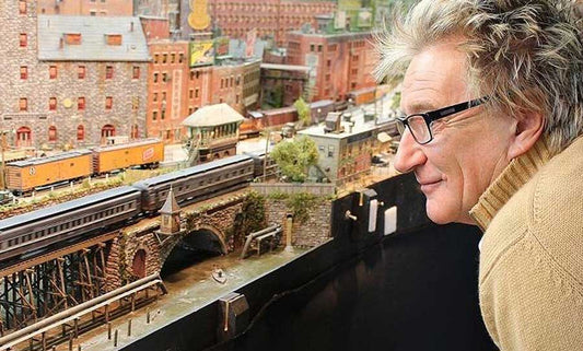 Rod Stewart's Massive Model Train Set: Legend's Passion for Precision