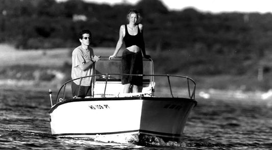 John F. Kennedy Jr. and Carolyn Bessette in Hyannis Port, August 1994