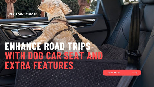 Enhance Road Trips with Luxury Dog Car Seat and Extra Features