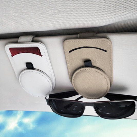 Compact Car Glasses Clip Holder for Sun Visor