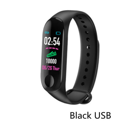 Black USB Smart Bracelet