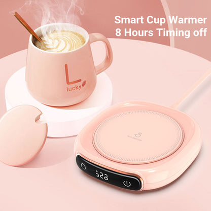 Smart Coffee Mug Warmer with Constant Temperature Heating Pad