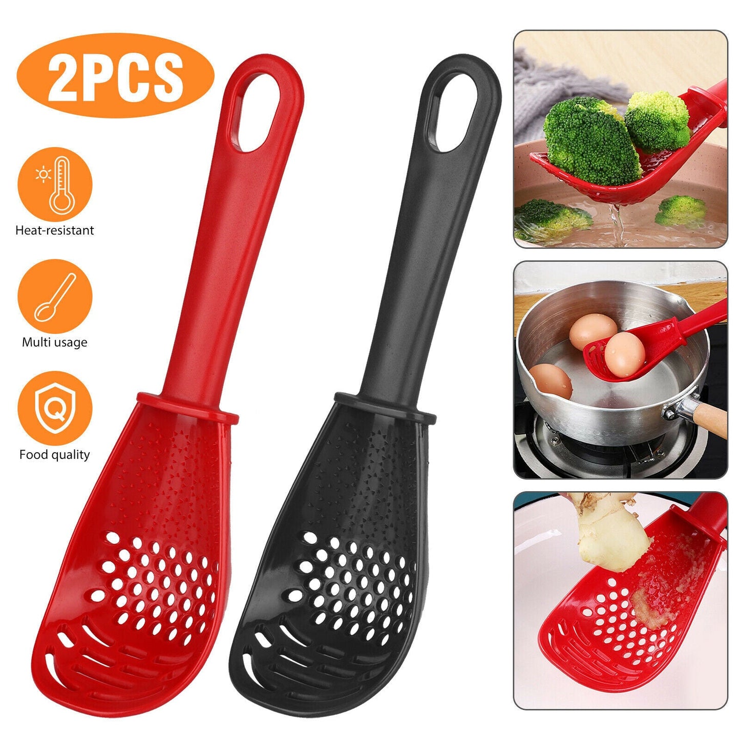 High Quality Multifunctional Cooking Spoon for Easy Food Prep