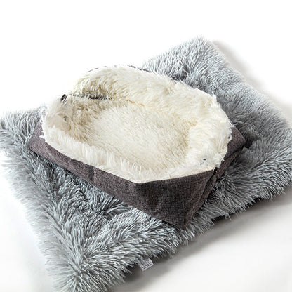 Cozy Plush Pet Pad for pets