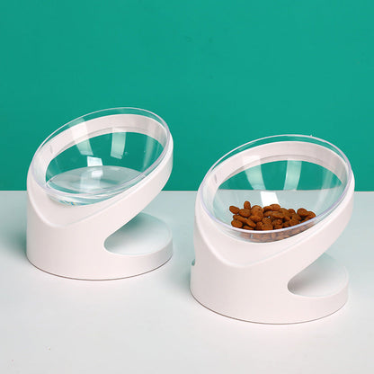 Ergonomic Cat Bowl with Cervical Protection