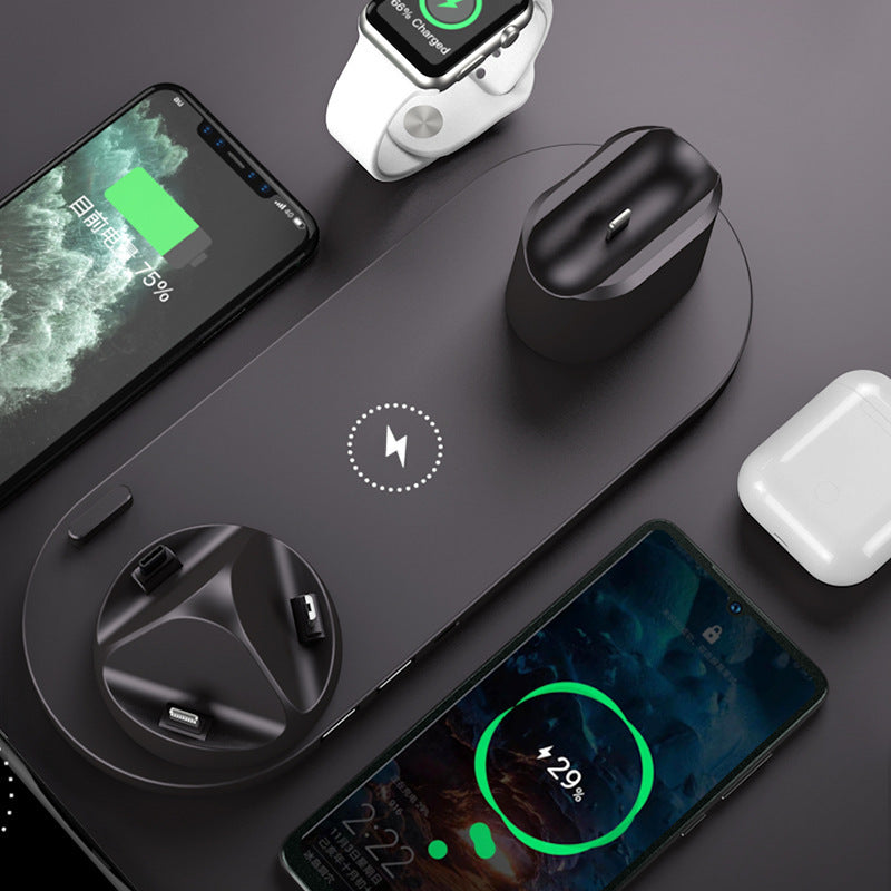 6-in-1 Wireless Fast Charging Dock for iPhone and Watch