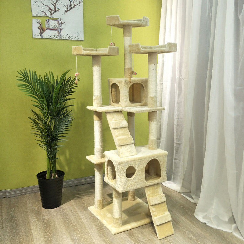 Luxury Multi-Layer Cat Climbing Frame - Ideal Toy