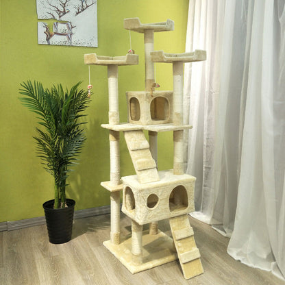 Luxury Multi-Layer Cat Climbing Frame - Ideal Toy