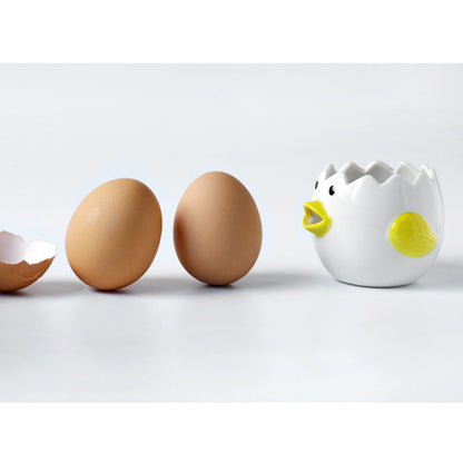 Cute Chicken Ceramic Egg Yolk Separator