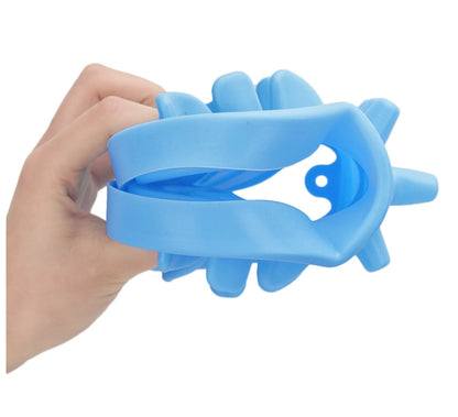 Bone Puzzle Silicone Pet Bowl - Slow Feeder for Dogs and Cats