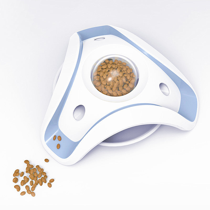 Interactive Pet Cat Food Dispenser and Treat Leaking Toy