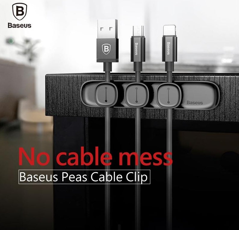 High Quality TPU Magnetic Cable Clip for Easy Cable Organization