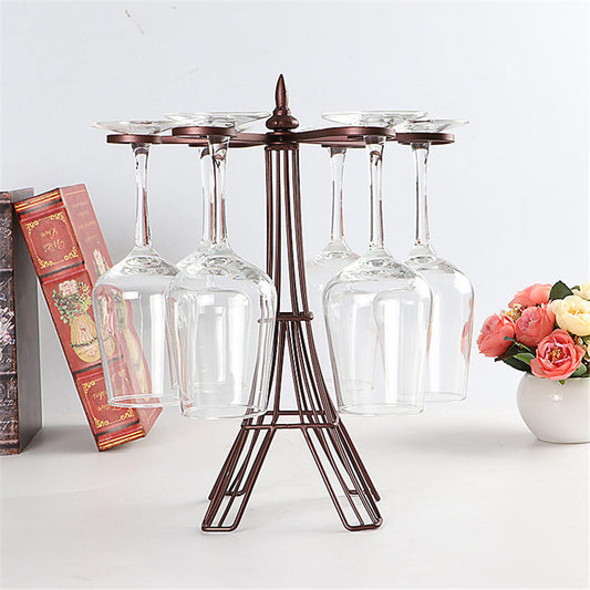 Iron Wine Glass Rack