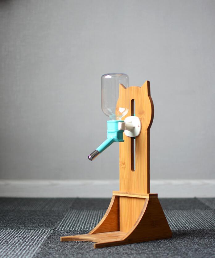 Bamboo and Oak Holder with 3 Color Options | 300ml Water Capacity