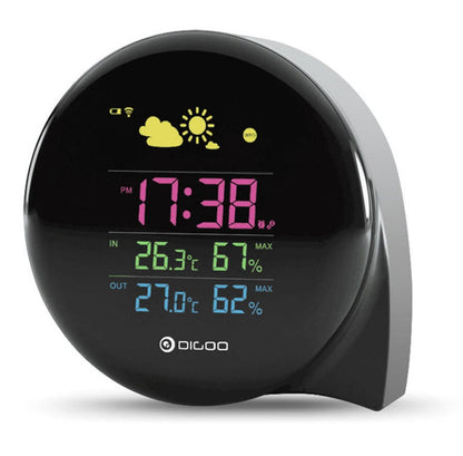 Multifunctional Wireless Weather Station Alarm Clock