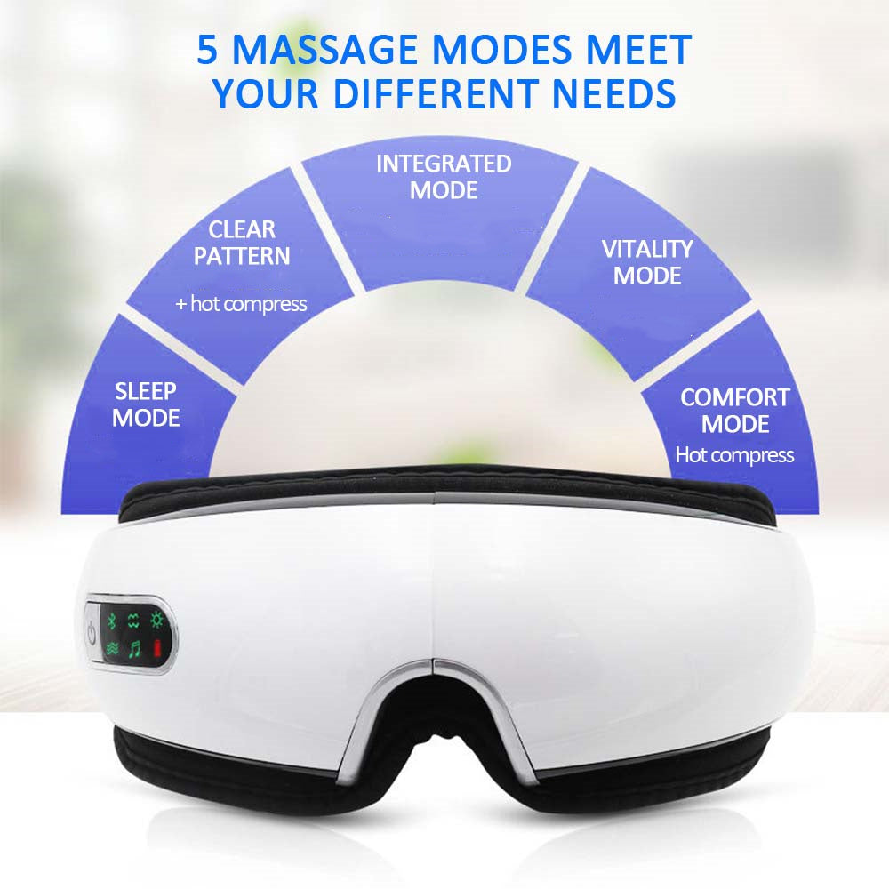 Smart Eye Massager with USB Charging and Hot Compress