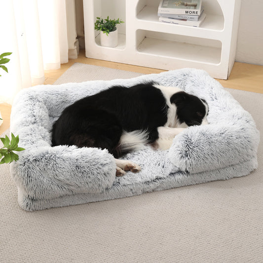 Warm & Snuggly Round Pet Bed