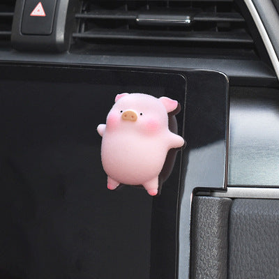 Cute Cartoon Pig Car Accessories