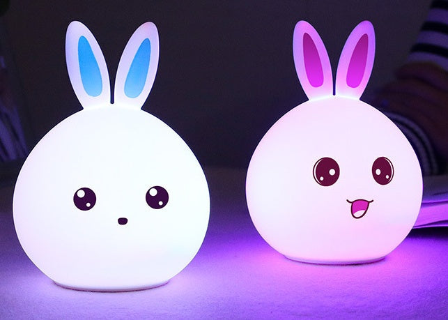 Cute Colorful Silicone Lamp - USB Night Light for Kids