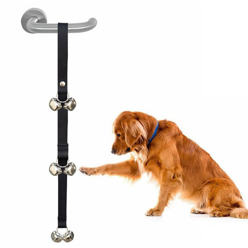 Pet Doorbell Bell Hanging Rope for Dogs and Cats - Cloth Material