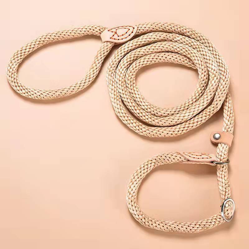 Fashion and Simple Hemp Rope Dog Leash for Wear