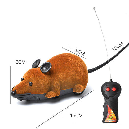 Cat Toy Electric Remote Control Mouse - Interactive Pet Toy