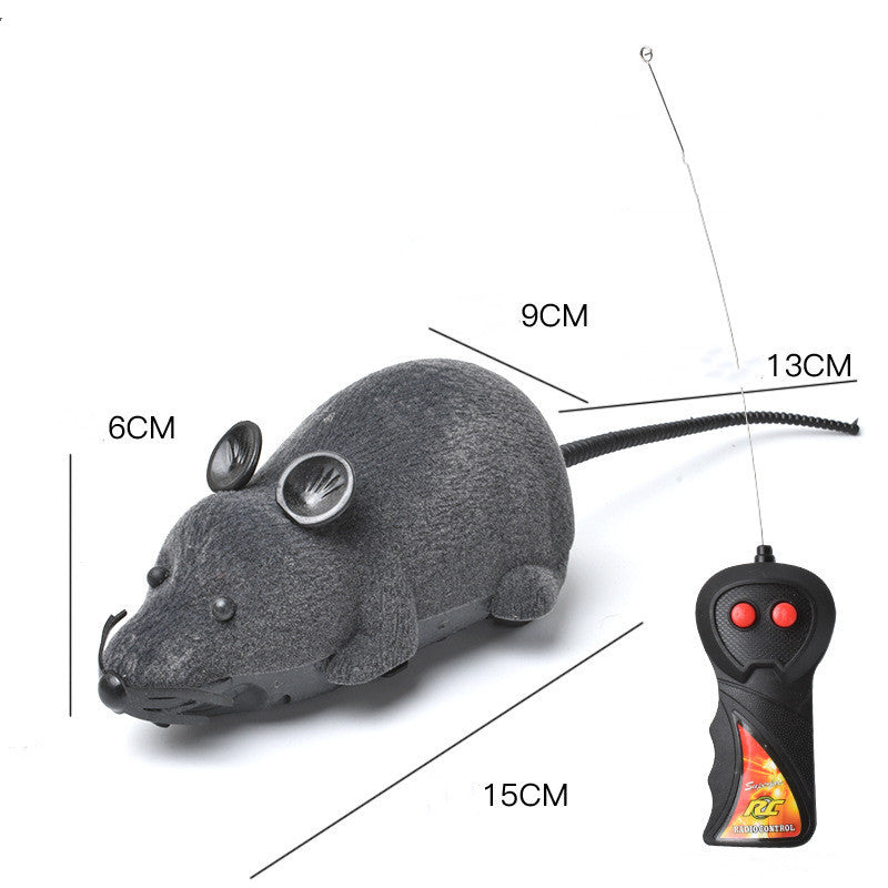 Cat Toy Electric Remote Control Mouse - Interactive Pet Toy