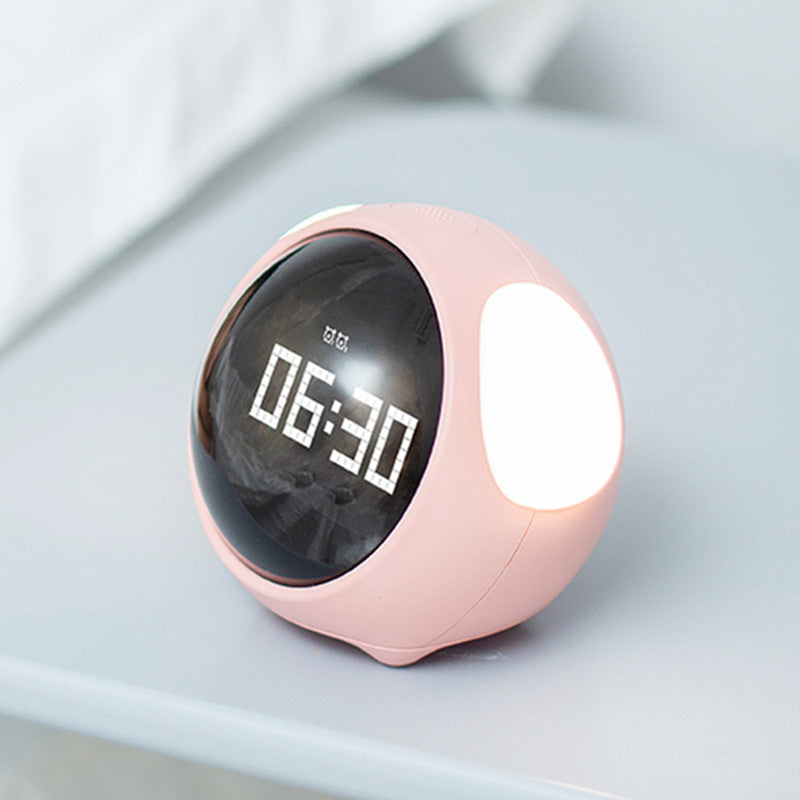 Adjustable Ring Snooze Alarm Clock with Temperature Display