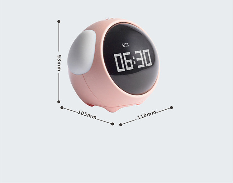 Adjustable Ring Snooze Alarm Clock with Temperature Display