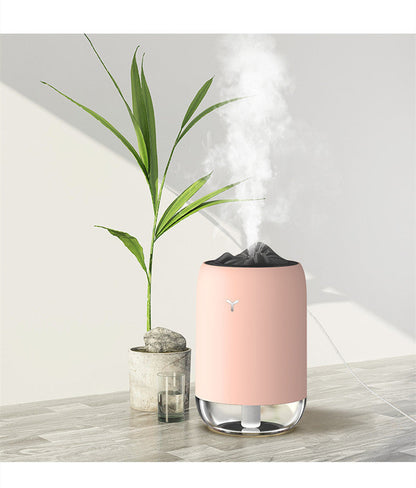 Magic Flame Humidifier - Ultrasonic USB Columnar Design