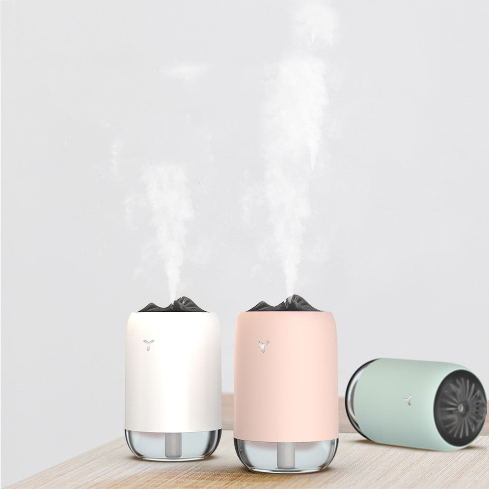 Magic Flame Humidifier - Ultrasonic USB Columnar Design