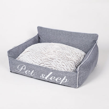 Deluxe Warm Litter Kennel Bed - Cozy Cat Cave