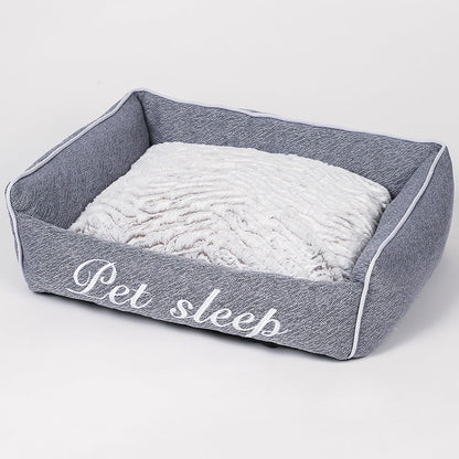 Deluxe Warm Litter Kennel Bed - Cozy Cat Cave