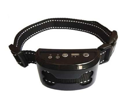 Adjustable Electric Shock Dog Training Collar with Ultrasonic & Voice Control