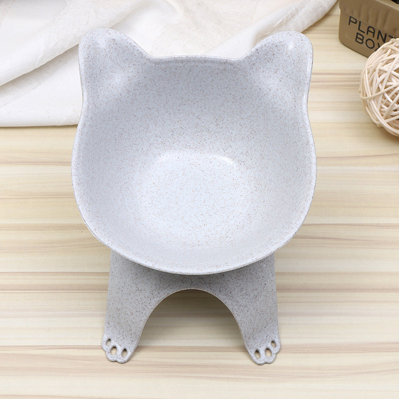 Cartoon Cat Face Single Bowl | Food Grade Material, Protective Design & Easy to Clean