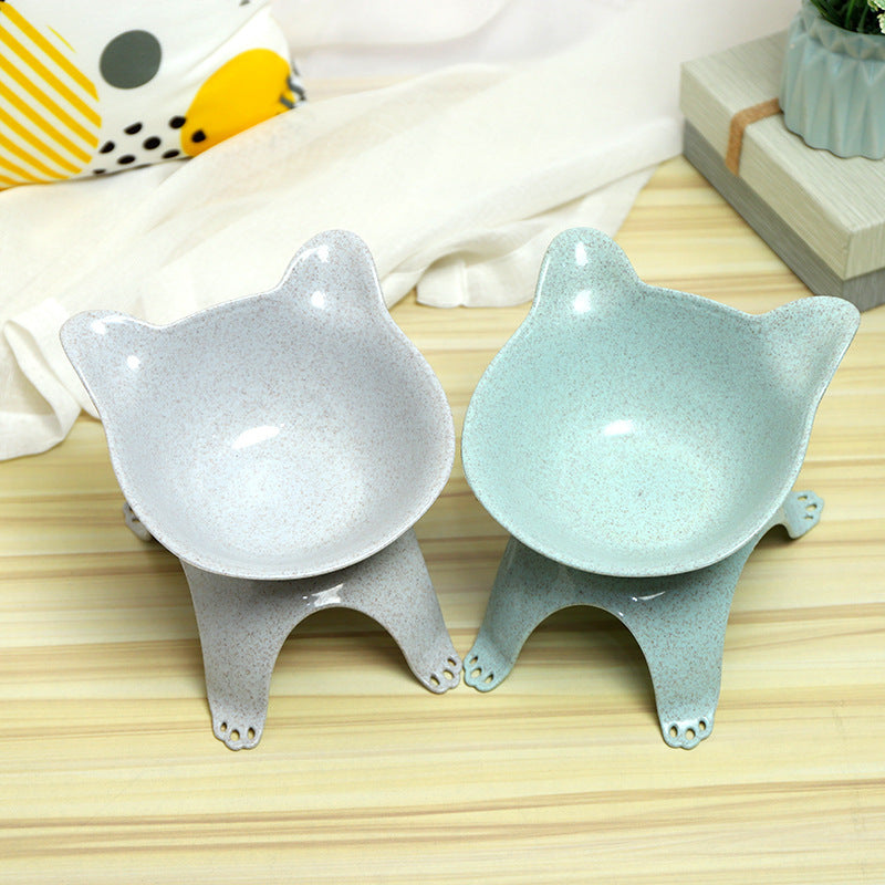 Cartoon Cat Face Single Bowl | Food Grade Material, Protective Design & Easy to Clean