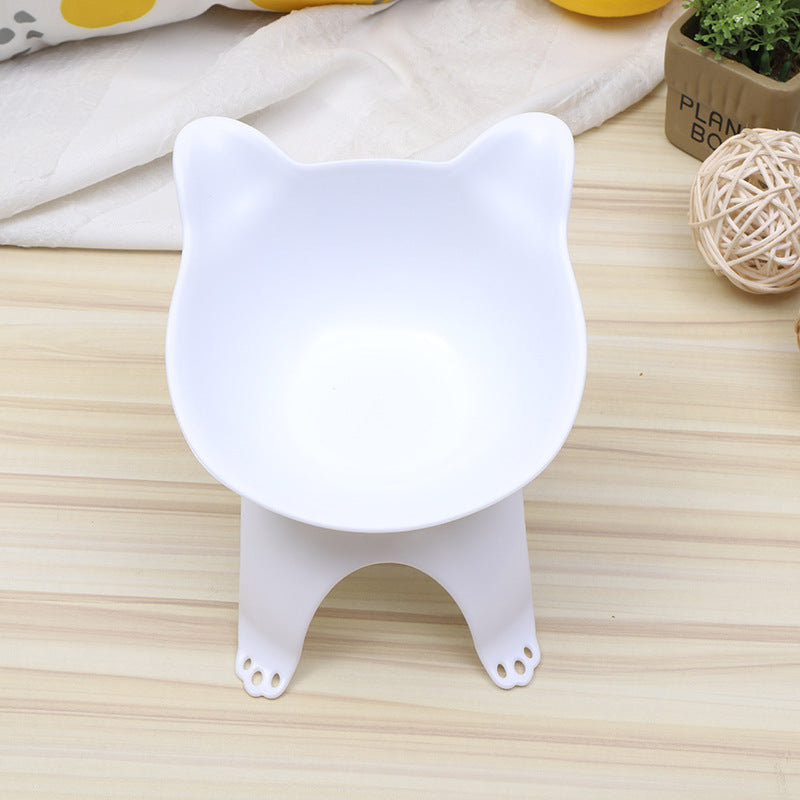 Cartoon Cat Face Single Bowl | Food Grade Material, Protective Design & Easy to Clean