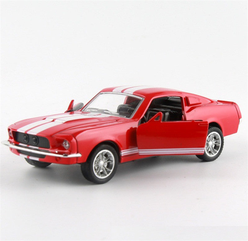 Mustang Pull Back Alloy Toy Car Model