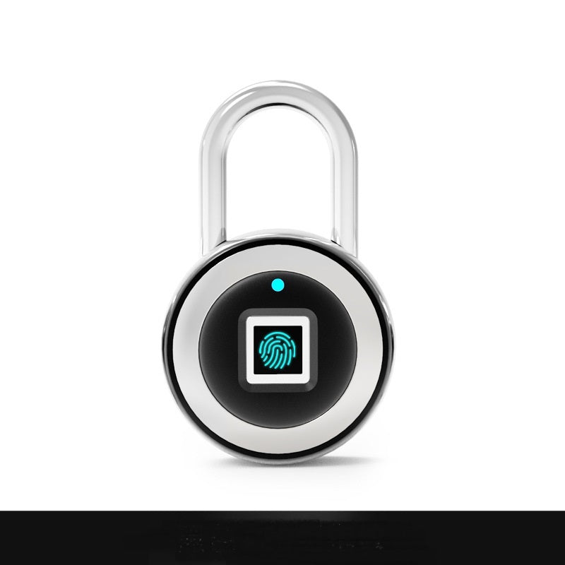 Modern and Simple Safety Padlock with Smart Fingerprint Recognition