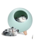 Cute Kitten Bluetooth Speaker Night Light