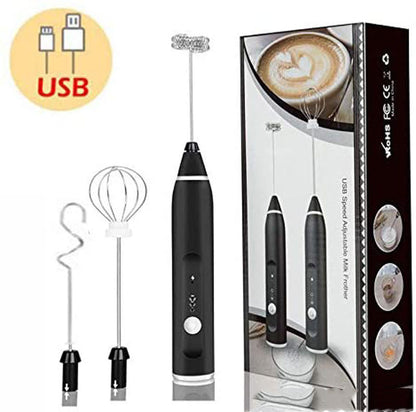 Rechargeable Electric Milk Frother