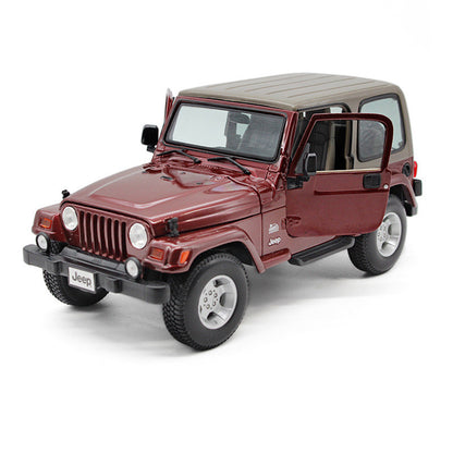 Jeep Wrangler Off-Road Alloy Car Model