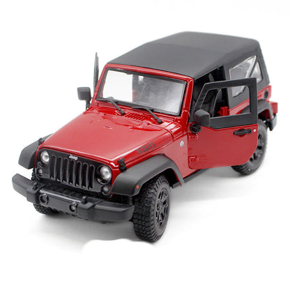 Jeep Wrangler Off-Road Alloy Car Model