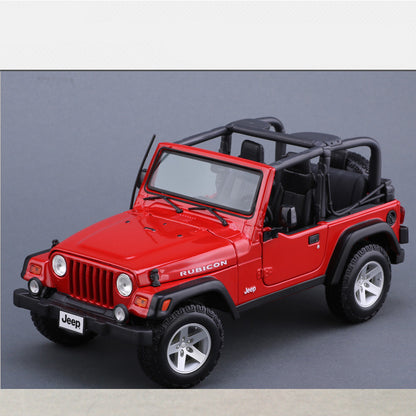 Jeep Wrangler Off-Road Alloy Car Model