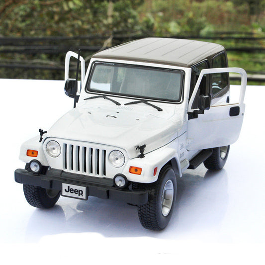 Jeep Wrangler Off-Road Alloy Car Model