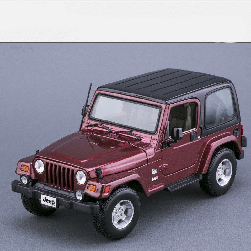 Jeep Wrangler Off-Road Alloy Car Model